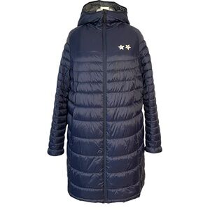 Stormtech quilted long puffer coat Navy 2X